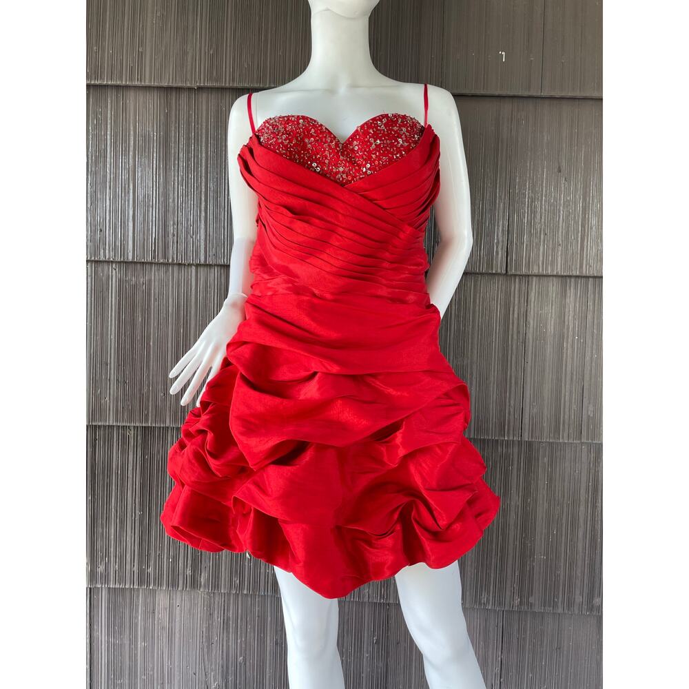🔥Cinderella Divine Strapless Sweetheart Bead Neckline Bubble Party Formal Dress